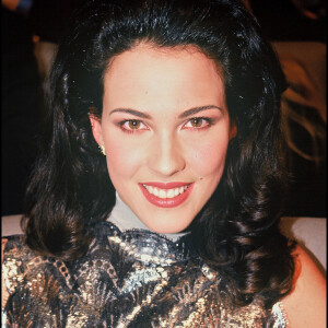 Linda Hardy à Miss France 1995.