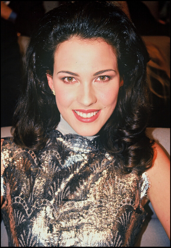 Linda Hardy à Miss France 1995.