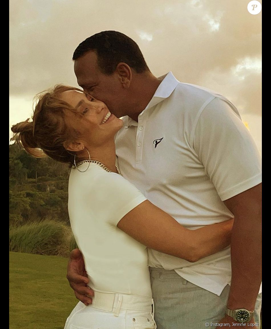 Jennifer Lopez et Alex Rodriguez sur Instagram.