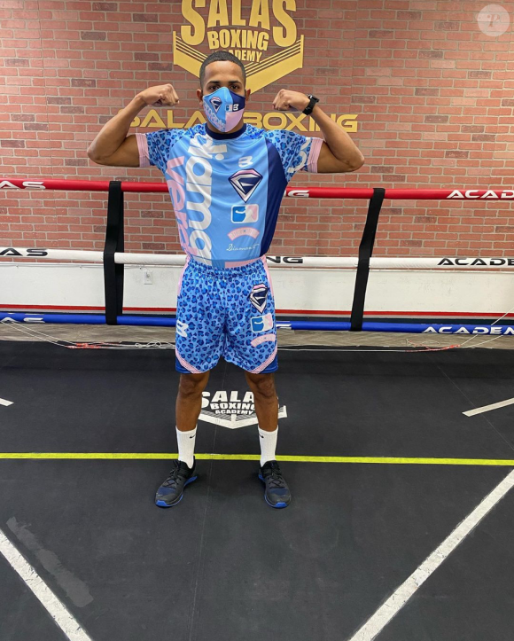 Le boxeur porto-ricain Felix Verdejo. Novembre 2020.