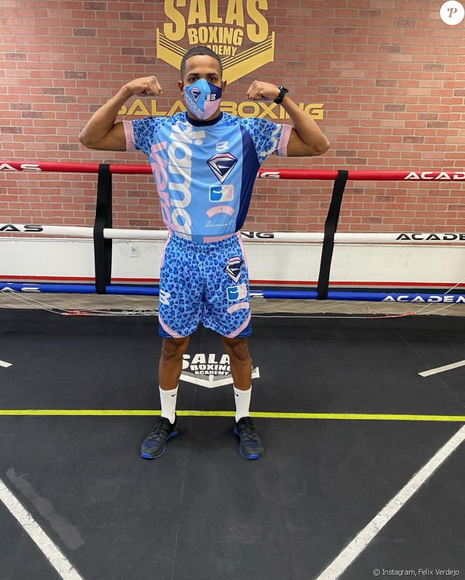 Le boxeur porto-ricain Felix Verdejo. Novembre 2020.