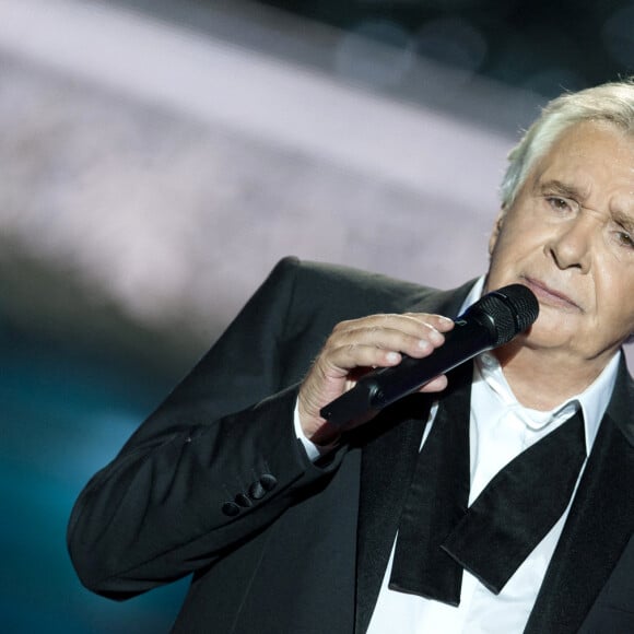 Exclusif - Michel Sardou - Enregistrement de l'émission "Dernier Show" de Michel Sardou, qui sera diffusée le 21 octobre en prime time sur France 2, au Palais des Sports à Paris. Le 12 septembre 2017 © Pierre Perusseau / Bestimage 