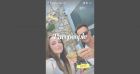 Emma Smet : Radieuse avec son papa David Hallyday, pour un fail en terrasse