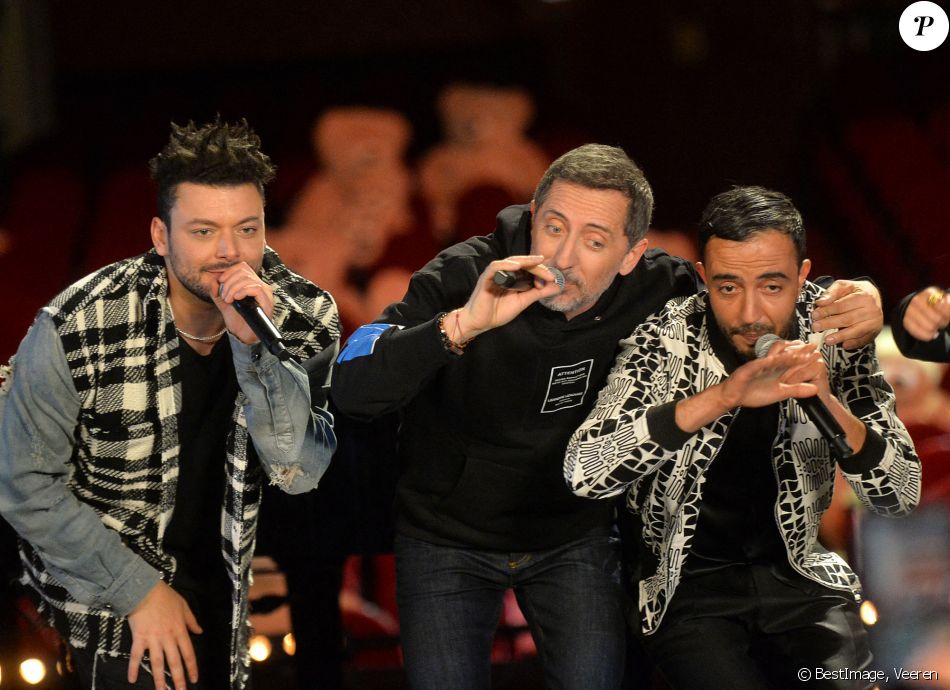 Spectacle Gad Elmaleh Et Kev Adams Streaming Exclusif - Gad Elmaleh, Kev Adams lors du livestream CamKev Comedy and