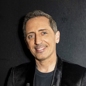 Exclusif - Gad Elmaleh lors de l'enregistrement de l'émission Touche Pas à Mon Poste (TPMP), dernière de l'année 2020, avec l'apparition surprise de Gad Elmaleh, présentée par Cyril Hanouna et diffusée en direct le 17 décembre 2020 sur C8. © Jack Tribeca / Bestimage