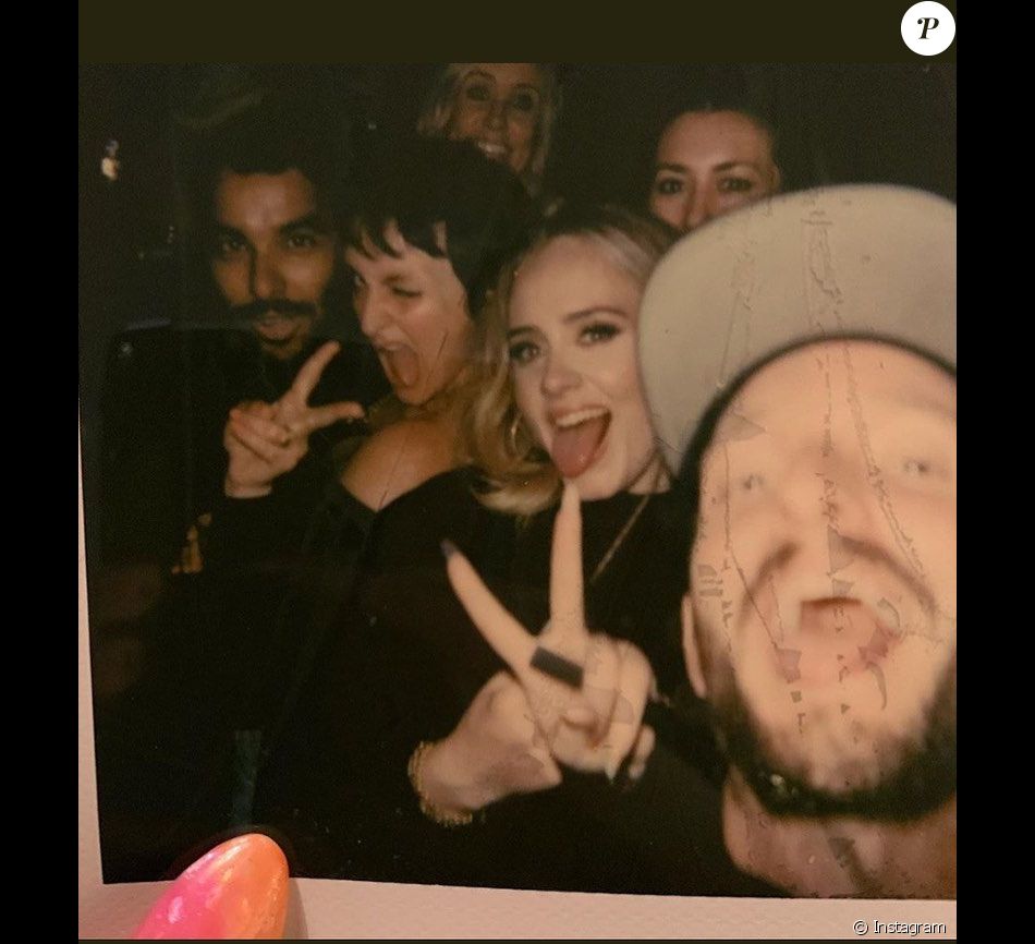 Laura Dockrill, la meilleure amie de la chanteuse Adele, sur Instagram.