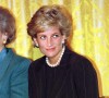 La princesse Diana à Washington. Elle porte sa fameuse montre Cartier. 