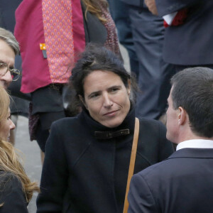 Mazarine Pingeot et son compagnon Didier Le Bret assistent au défilé du 14 juillet 2016, place de la Concorde, à Paris. © Alain Guizard/Bestimage