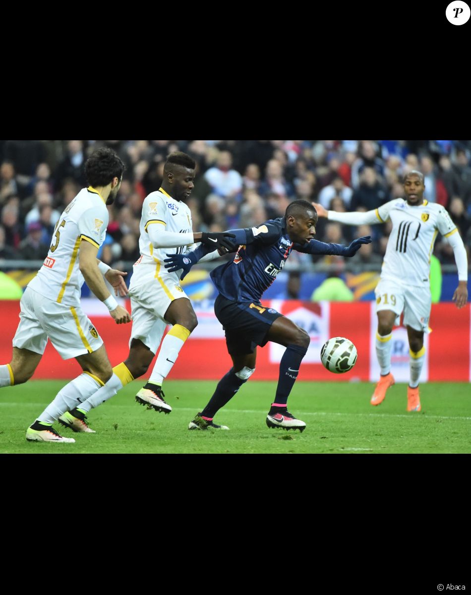 Blaise Matuidi lors du match PSG-Lille en finale de Coupe de la Ligue. Saint-Denis, le 23 avril 2016.
