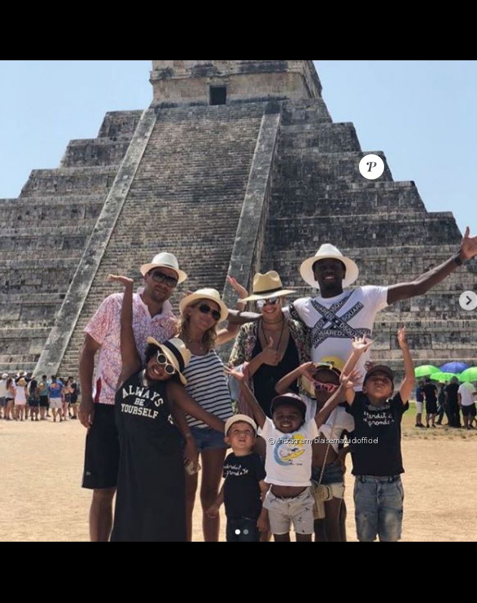 Blaise Matuidi en vacances au Mexique avec ses proches. Instagram, le 24 juillet 2018.