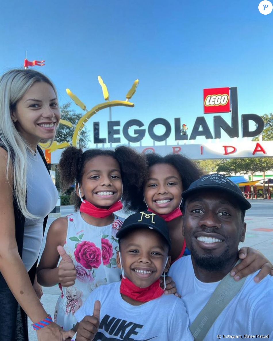 Blaise Matuidi, son épouse Isabelle Matuidi et leurs enfants se sont parfaitement adaptés à leur nouvelle vie à Miami.