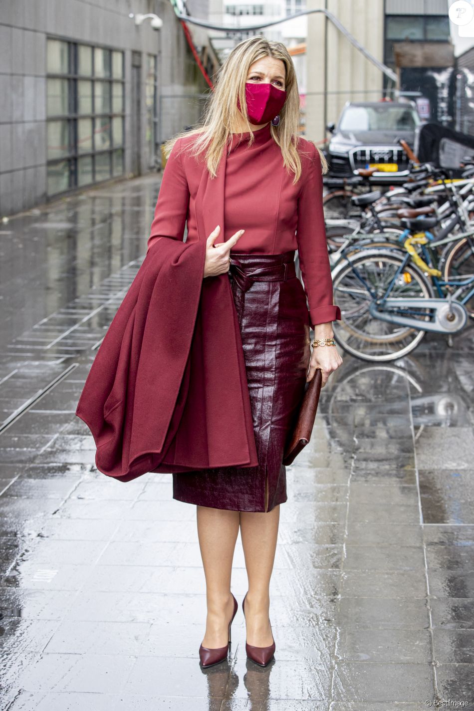Reine Maxima 2021 La reine Maxima des Pays-Bas lors d'une visite au Dutch Dance Theater à