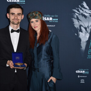 Pavlo Ostrikov et Audrey Fleurot - 9e dîner de gala des Nuits En Or 2019 à l'Unesco à Paris, le 17 juin 2019. © Giancarlo Gorassini/Bestimage