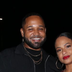 Christina Milian (3 semaines après avoir donné naissance à son 3ème enfant,) à la fête d'anniversaire privée du patron de "Pretty Little Thing" J.Ryan La Cour au restaurant General Admission à Studio City, Los Angeles, Californie, Etats-Unis, le 13 mai 2021. 