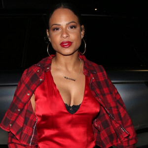 Christina Milian (3 semaines après avoir donné naissance à son 3ème enfant,) à la fête d'anniversaire privée du patron de "Pretty Little Thing" au restaurant General Admission à Studio City, Los Angeles, Californie, Etats-Unis, le 13 mai 2021. 