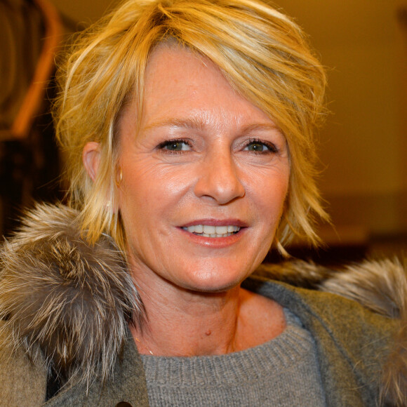 Semi-exclusif - Sophie Davant - Générale de la pièce "L'heureux élu", une comédie de Eric Assous au Théâtre de la Madeleine à Paris le 24 octobre 2016. © Coadic Guirec/Bestimage