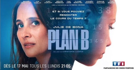 Affiche de la série "Plan B", avec Julie de Bona et Kim Higelin.