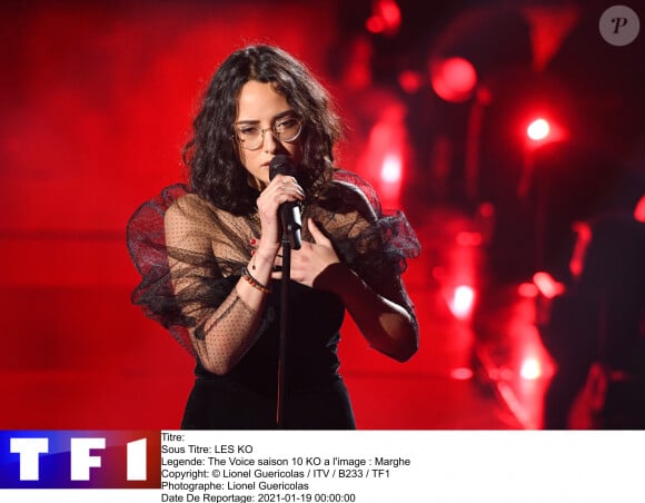 La candidate Marghe dans l'équipe de Florent Pagny a remporté la dixième saison de "The Voice"