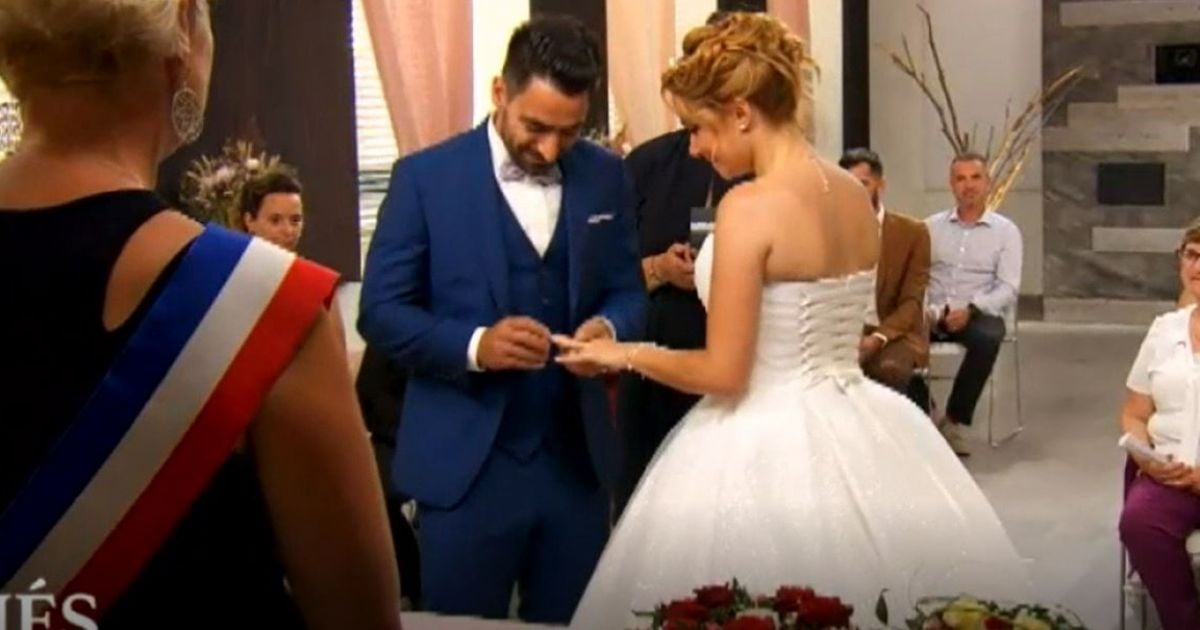 Delphine Et Romain Marie Au Premier Regard Mariage de Romain et Delphine dans Mariés au premier regard 2020, le 6
