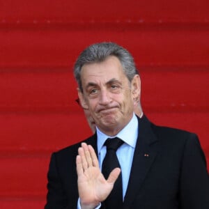 Nicolas Sarkozy et sa femme Carla Bruni - Arrivées en l'église Saint-Sulpice pour les obsèques de l'ancien président de la République Jacques Chirac à Paris, le 30 septembre 2019 © Stéphane Lemouton / Bestimage