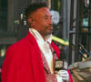 Billy Porter sur Times Square, à New York, pour le passage en 2021. Le 31 décembre 2020.