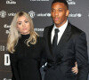 Anthony Martial et sa compagne Mélanie Da Cruz lors du dîner de gala "United For Unicef" à Manchester.