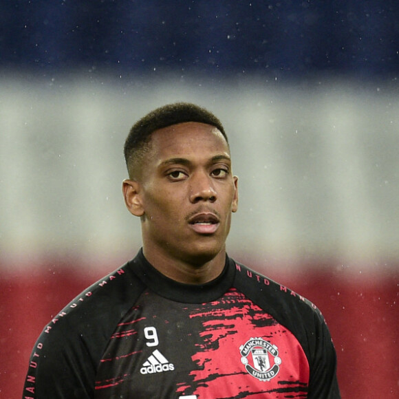 Echauffement des joueurs du PSG Anthony Martial (Man Utd) - Match de football PSG / Manchester (1-2) en ligue des champions le 20 octobre 2020. © JB Autissier / Panoramic / Bestimage