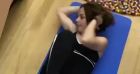 Nathalie Péchalat fait du sport, dans une story postée le jeudi 20 mai 2021.