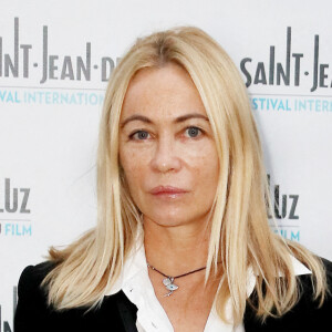 Exclusif - Emmanuelle Béart lors du photocall du film "L'étreinte" au 7ème Festival international du film de Saint-Jean-de-Luz