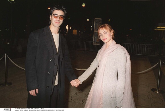 David Moreau et Emmanuelle Béart aux César en 1999