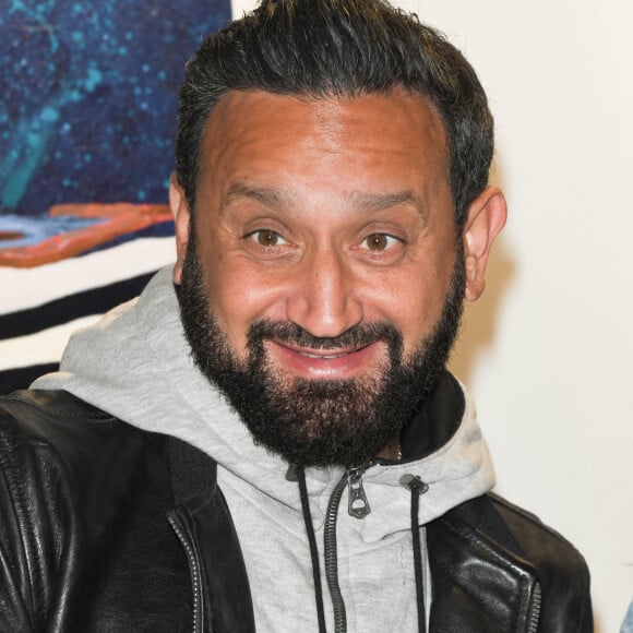 Exclusif - Cyril Hanouna lors du vernissage de l'exposition "Fusion des éléments" de Myriam Ghilan à la mairie du 7ème arrondissement de Paris le 11 mai 2021. © Coadic Guirec / Bestimage