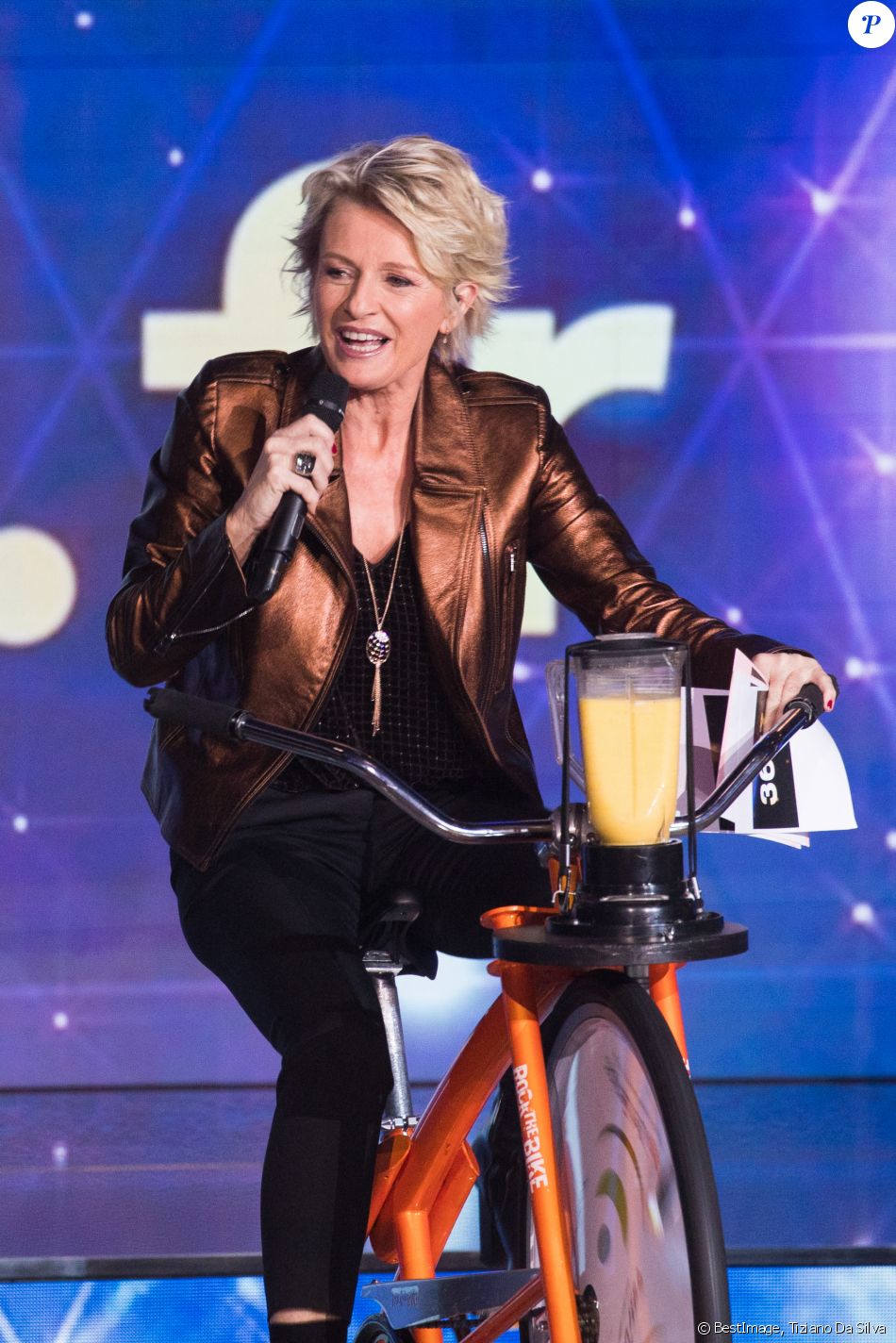 Sophie Davant - Lancement de la 33e édition du Téléthon au Parc de la Villette à Paris. Le 6 décembre 2019. © Tiziano Da Silva / Bestimage