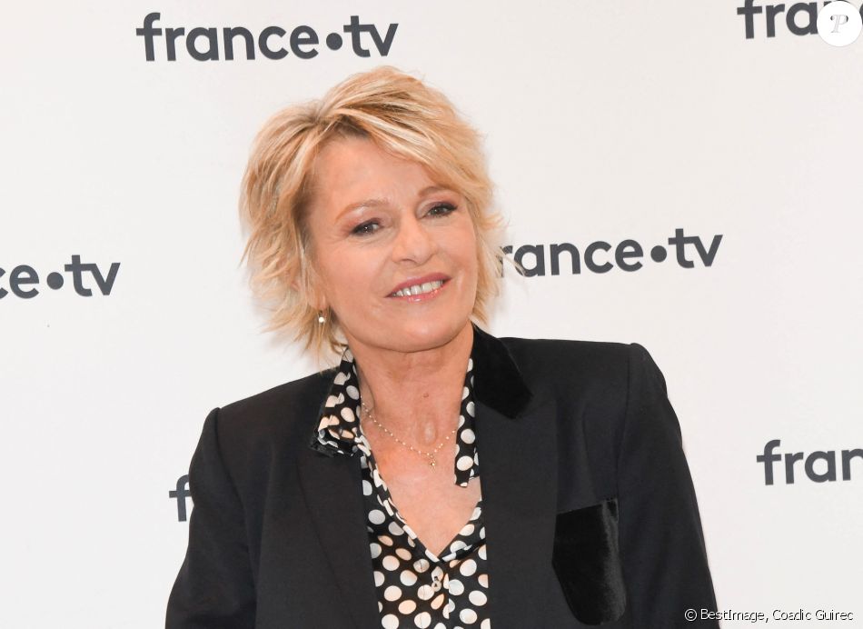 Sophie Davant - Conférence de presse du Téléthon 2019 dans les locaux de France Télévision à Paris le 4 novembre 2019. © Coadic Guirec/bestimage