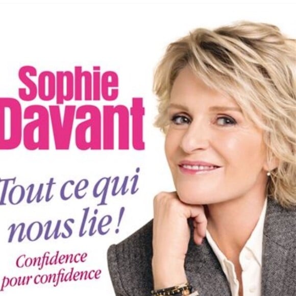 "Tout ce qui nous lie", le nouveau livre de Sophie Davant sorti le 19 mai 2021 chez Albin Michel.