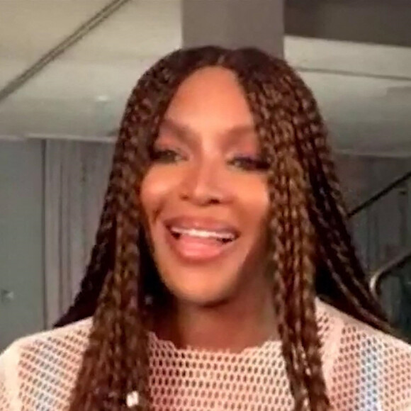 Naomi Campbell dans son émission "No Filter With Naomi". Le 2 mars 2021 