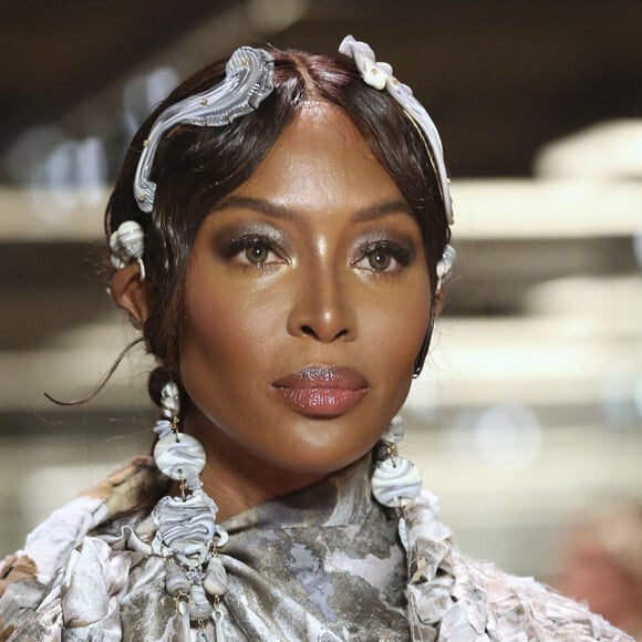 Naomi Campbell - Défilé de mode femmes Haute-Couture Eté Fendi à Paris, en janvier dernier.