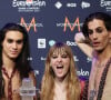 L'Italie a remporté le concours musical Eurovision 2021 grâce à la performance du groupe Måneskin à Rotterdam. Le 22 mai 2021.