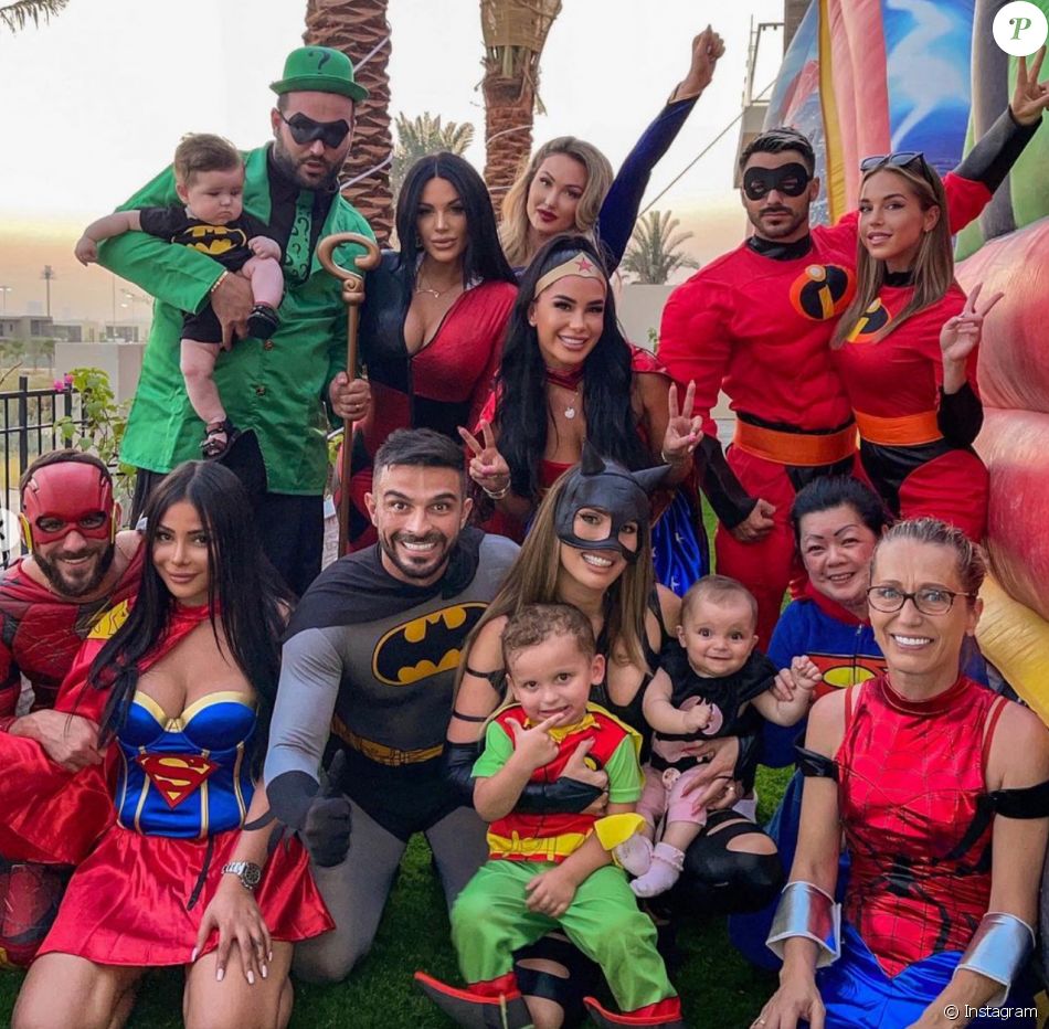 Manon Marsault et Julien Tanti ont fêté l'anniversaire de leur fils Tiago en grande pompe avec leurs amis Marseillais à Dubaï - Instagram