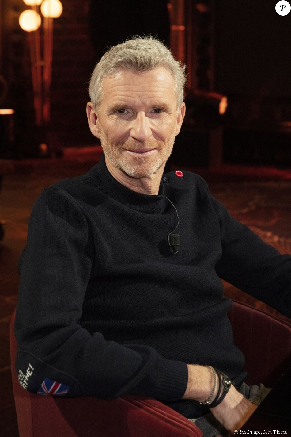 Exclusif - Denis Brogniart (Pour son livre : " Un soldat presque exemplaire " chez Flammarion) - Backstage de l'enregistrement de l'émission "On Est En Direct" (OEED), présentée par L. Ruquier. © Jack Tribeca/Bestimage