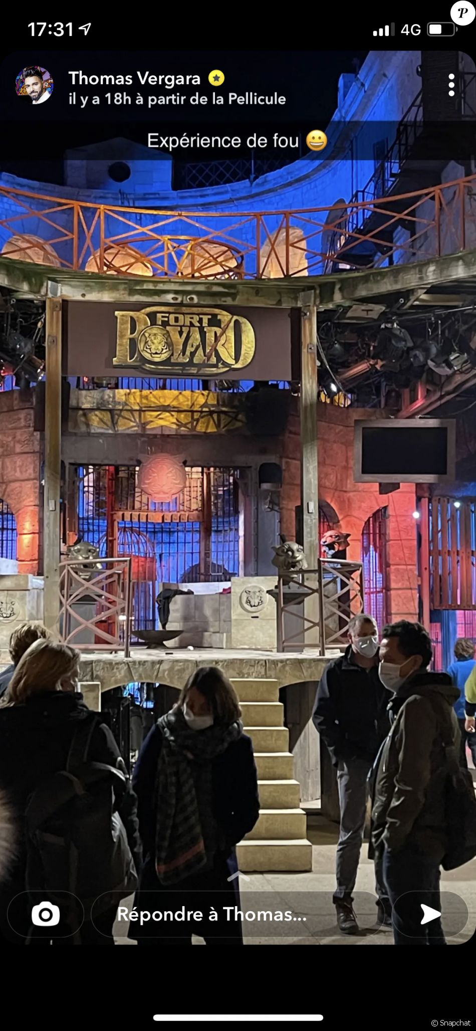 Nabilla blessée après sa participation à "Fort Boyard", sur France 2.