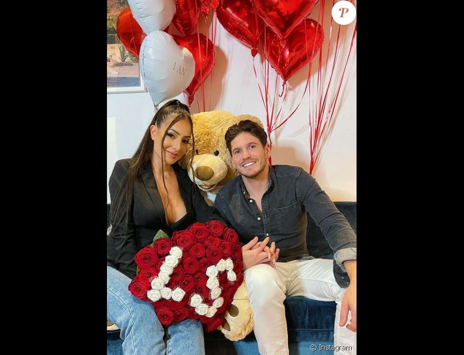 Sébastien Dubois avec sa compagne Léa Mary, sur Instagram, décembre 2020
