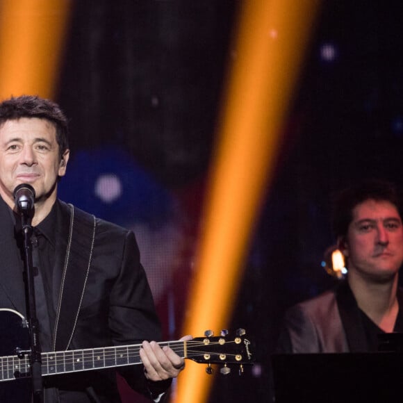 Exclusif - Patrick Bruel - Enregistrement de l'émission "Fête de la chanson française" à l'Olympia à Paris, qui sera diffusée le 9 janvier sur France 2. © Tiziano Da Silva - Cyril Moreau / Bestimage 