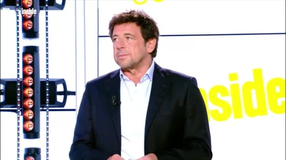 Patrick Bruel invité dans l'émission "50Mn Inside" sur TF1.