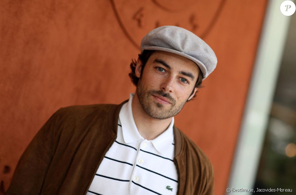 Valentin D'hoore - Les célébrités dans le village des Internationaux de France de Tennis de Roland Garros 2019 à Paris, France, le 29 mai 2019 © Jacovides-Moreau/Bestimage
