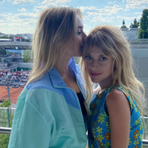 Chloé Jouannet et Victoria Monfort à Roland-Garros, le 30 mai 2021.