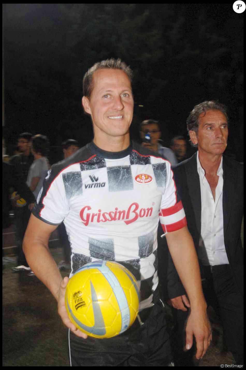 Michael Schumacher à Milan.