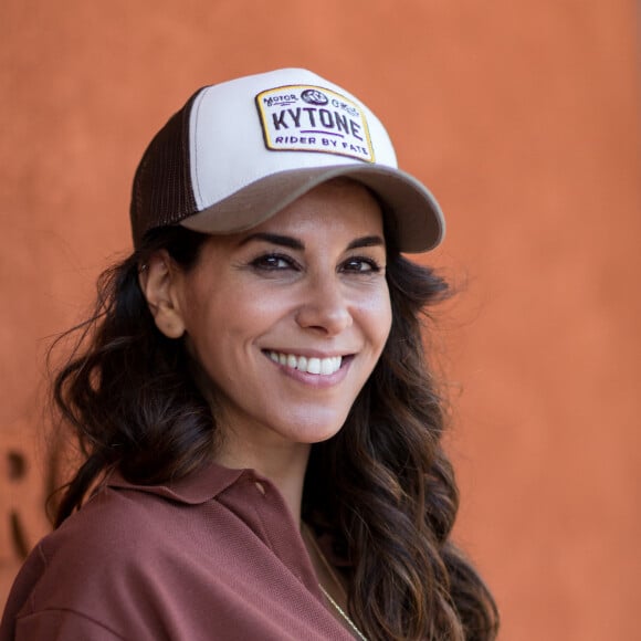 Naissance - Reem Kherici est maman d'un petit garçon pour la première fois - Reem Kherici au village des Internationaux de Tennis de Roland Garros à Paris le 7 juin 2018, jour 12. © Cyril Moreau / Bestimage 