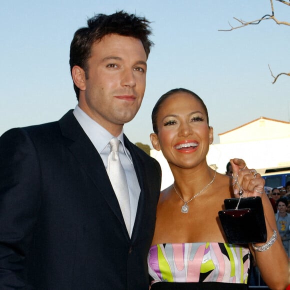 Ben Affleck et Jennifer Lopez lorsqu'ils étaient en couple, au début des années 00's. 