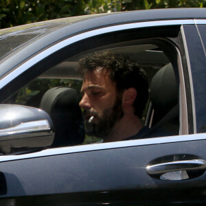 Ben Affleck quitte le domicile de Jennifer Lopez. Los Angeles, le 4 juin 2021.