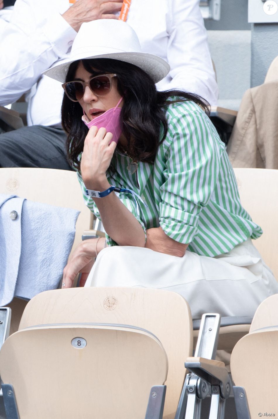 Nolwenn Leroy Et Arnaud Clement Les Amoureux Complices A Roland Garros Sortie Remarquee Purepeople